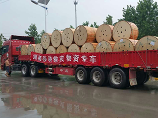 WM视讯科技援建湖南洪水灾区，为湖南移动提供通信物资